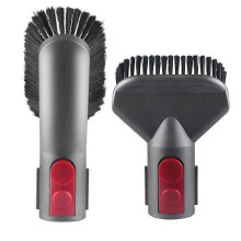 Kit di 2 spazzole per Dyson V8 V7 V10 V11, inclusa spazzola per sporco ostinato e spazzola morbida per
