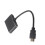 Convertitore HDMI a VGA 4K per PC, adattatore nero in ABS 13