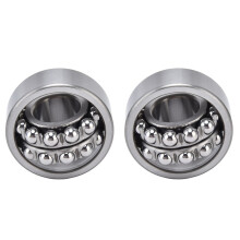 2 pezzi di cuscinetto a sfere a doppia fila 2204 20x47x14 grigio