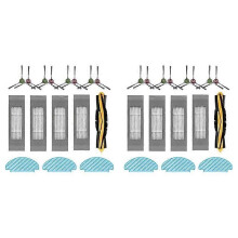 2X Puhdistusliinaharja Suodatintarvikkeet Varaosat Ecovacs DEEBOT N8 Pro N8 Pro+ Vacuum