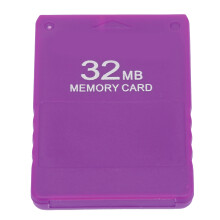 PS2 Scheda di memoria FMCB1.966 32MB viola mini