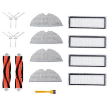 Robotin tyhjiörullaharja sivuharja Hepa Filter Mop Cloth Kit for Xiaomi 1C 2C 1T Dreame F9