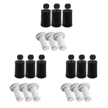 3 σετ φίλτρου Hepa Mini Push Rod ανταλλακτικό φίλτρο βούρτσας κε