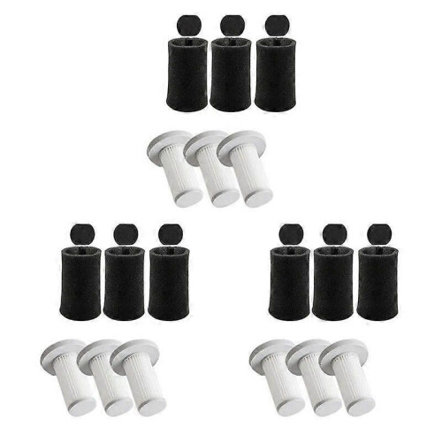 3 σετ φίλτρου Hepa Mini Push Rod ανταλλακτικό φίλτρο βούρτσας κε