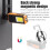 XPG+COB 1000 mAh 1275040 mm ABS luce LED nera 5