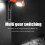 XPG+COB 1000 mAh 1275040 mm ABS luce LED nera 3
