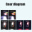 XPG+COB 1000 mAh 1275040 mm ABS luce LED nera 13