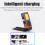 XPG+COB 1000 mAh 1275040 mm ABS luce LED nera 12