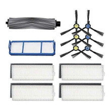Vervangend filterscherm voor de hoofdborstel en zijborstel, compatibel met de ILIFE A7 A9S X785 X750