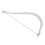 Righello segna-linee per sopracciglia in PP, 22 cm, per microblading 9
