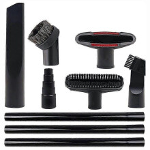 Stofzuigeraccessoires 1 1/4 inch borstelverlengstukken voor hardhouten vloeren met standaard slangadapter,
