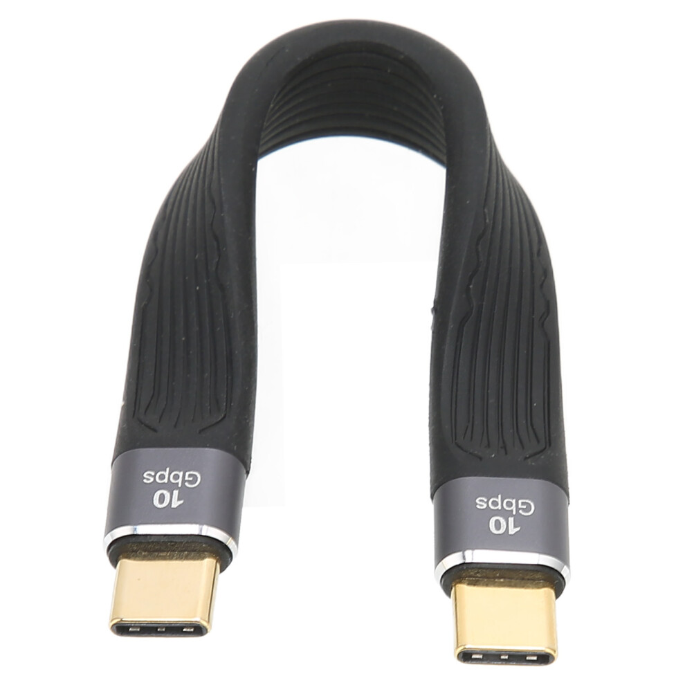 Usb C Data Cable Usb C To Usb C 100W 5A High Power Pd Fast Charging 10Gbps 13Cm Type C Cable For Mobile Phone Laptop 9431321813344