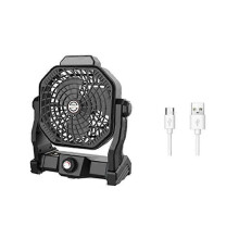 Ventilateur portable rechargeable, silencieux et réglable, petit ventilateur USB pour diverses activités