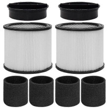 90304 Filtro con tapa, accesorios para aspiradoras Shop-Vac 90304, 90350, 90333, de 5 galones en adelante