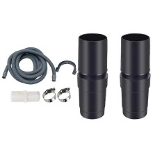 1 set tvättmaskinens avloppsslang, tvättmaskinens avloppsslang och 2 st. japanska 32 mm slangkopplingar