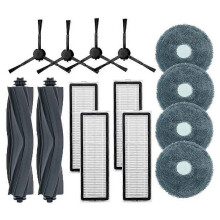 Roller Brush Side Brush HEPA Filter Mop Cloth Rags Replacement Accessories For Dreame L10S Pro / RLS6L