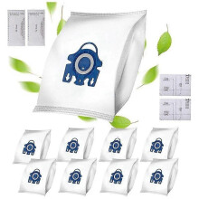 3D Efficiency Dust Bag For Miele Gn Vacuum 9917730 Hyclean Hoover Bags, 2 Tablets Air Clean And 2Tablets