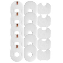 Vacuum Filter Cotton HEPA Cotton Filter Kit Replacement For Shark Rocket Vacuum HV300W, HV301, HV302,