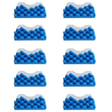 30Set Blue Sponge Filter White Cotton Liver Filter For Samsung DJ97-01040C Series Vacuum Cleaner Parts