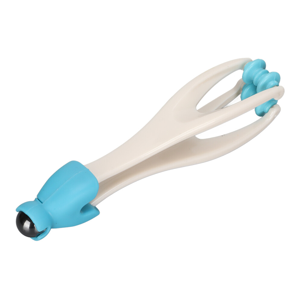 Finger Joint Massager Relief Stress Promote Circulation Multifunctional Acupoint Massage RollerBlue