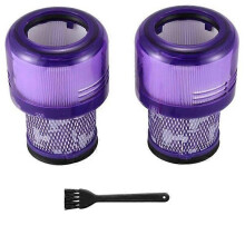 Paquete de 2 filtros de repuesto para aspiradora Dyson V11 Sv14 Duster, lavables, limpieza de filtros,