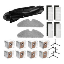 Dust Bag Filters Main Rolling Brushes Mop Cloths Cleaning Pads For Proscenic M7 Pro Vacuum Cleaner Accessories