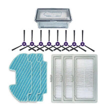 Replacement For Midea I5young I9EYE Spare Sweeping Vacuum Cleaner Attachment Side Brush Filter Rag Hanger