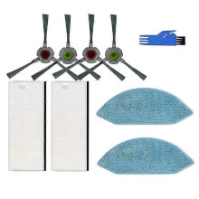 Replacement Parts Side Brush Hepa Filter High Guality Compatible For Ecovacs U2 DGN22 Robot Vacuum Cleaner