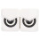 Haut-parleur USB de bureau blanc 3W Mini LED 2.0 15