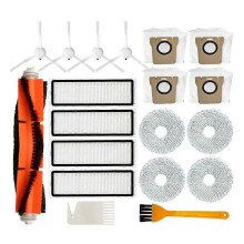 Sweeping Robot Main Side Brush Hepa Filter Dust Bag Mop SpareParts Kit For Xiaomi Robot Vacuum L10S