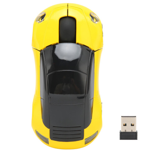 Mouse wireless per auto 2.4GHz ABS 1600DPI, 3 pulsanti 1