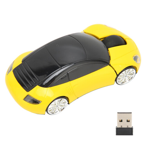 Mouse wireless per auto 2.4GHz ABS 1600DPI, 3 pulsanti