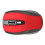 Mini mouse wireless 2,4 GHz DPI a 3 livelli USB Rosso 10
