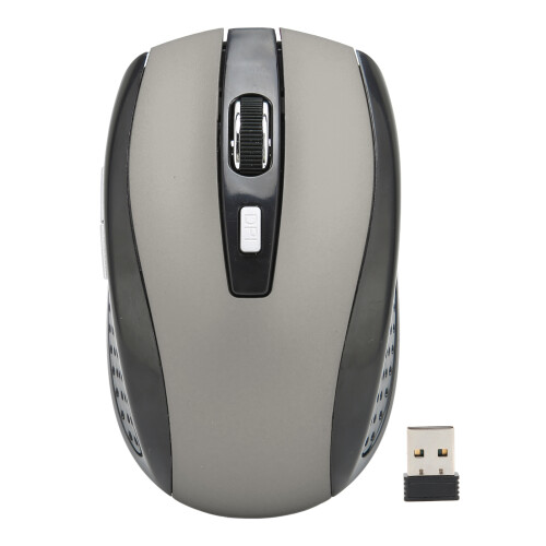Mini mouse wireless 2,4 GHz 800-1600 DPI SilverGray 1