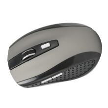 Souris sans fil mini 800-1200-1600 DPI Gris argenté