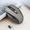 Mini mouse wireless 2,4 GHz 800-1600 DPI SilverGray 9