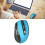 Mini mouse wireless 800-1200-1600 DPI Blu 2.4GHz 15