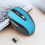 Mini mouse wireless 800-1200-1600 DPI Blu 2.4GHz 13