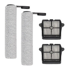 Roller Brush Main Brush HEPA Filter Cordless Scrubber Main Brush Roller Filter Accessories Parts For