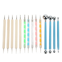 Outils de modelage en argile 14 pièces | Kit portable polyvalent de relief et de sculpture