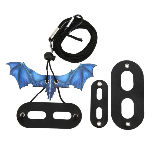 Cuerda de tracción Lizard 180cm azul correa ajustable 1