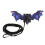Cuerda de tracción Lizard 180cm/70.9in morado 12