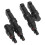 Negro conector de ramal solar 2:1 40 A 1000 V CC M/F 2