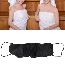 Reggiseni usa e getta da donna, 10 pezzi, in tessuto non tessuto, morbidi ed economici, neri