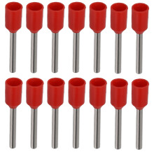 E0510 0,5mm2 Ferrule aislado rojo 10mm 1000 piezas