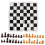 Set di scacchi da 32 pezzi, scacchiera 25,2x24,7 cm, plastica 2