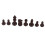 Set di scacchi da 32 pezzi, scacchiera 25,2x24,7 cm, plastica 4