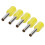 E1008 Ferrule 1,0 mm², 8x14,3x3,0 mm, Amarillo 15