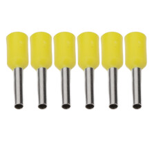 E1008 Ferrule 1,0 mm², 8x14,3x3,0 mm, Amarillo