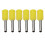 E1008 Ferrule 1,0 mm², 8x14,3x3,0 mm, Amarillo 1